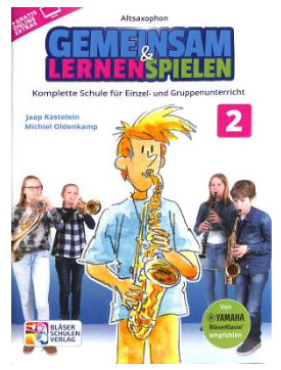 Gemeinsam lernen & spielen 2, Kastelein Jaap,Oldenkamp Michiel, Altsaxophon