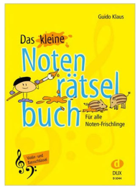 Das kleine Notenrätselbuch, Guido Klaus, Violin- und Bassschlüssel