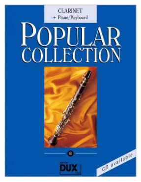 Popular Collection 8, Klarinette + Piano / Keyboard