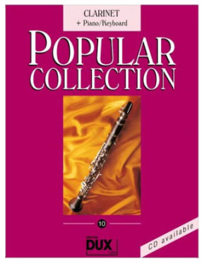 Popular Collection 10, Klarinette + Klavier/Keyboard