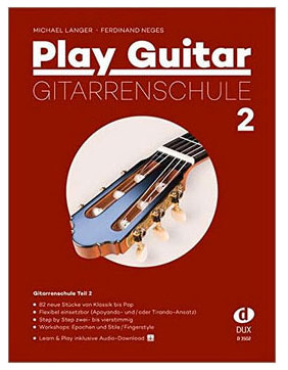 Play Guitar, Band 2, Michael Langer, inkl. Online Audio Material