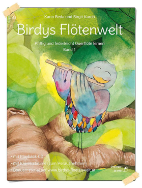 Birdys Flötenwelt 1, Karin Reda und Birgit Karoh, inkl. Playback CD