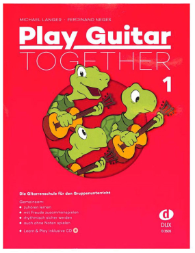 Play Guitar Together, Band 1, Michael Langer/ Ferdinand Neges, inkl. CD