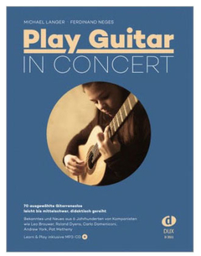 Play Guitar, In Concert, Michael Langer / Ferdinand Neges, inkl. CD