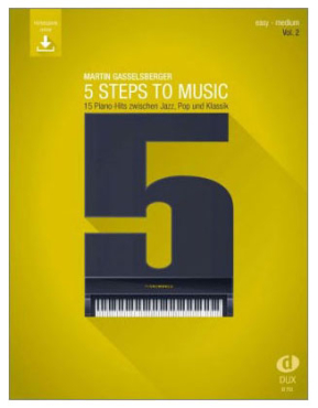 5 steps to music Vol. 2, Martin Gasselsberger, inkl. Online Audio