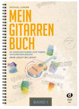 Mein Gitarrenbuch Band 1, Michael Langer, inkl. CD