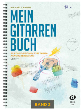 Mein Gitarrenbuch Band 2, Michael Langer, inkl. CD