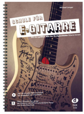 Schule für E-Gitarre, Michael Langer, inkl. CD