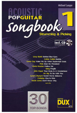 Acoustic Pop Guitar Songbook 1, Michael Langer