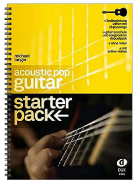 Acoustic Pop Guitar, Starter Pack, inkl. Online Audio Material, Michael Langer