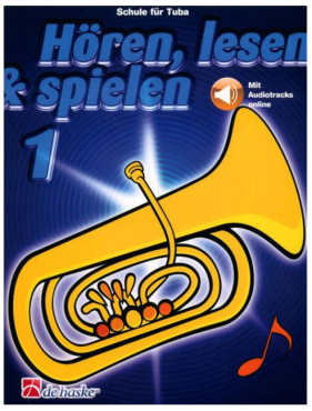 Hören, lesen & spielen, Band 1, Schule für Tuba, inkl. Online Audio Material