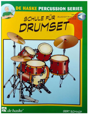 Schule für Drumset, Band 1, inkl. Online Audio Material, Gert Bomhof