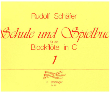 Schule und Spielbuch für die Blockflöte in C, Band 2, Rudolf Schäfer