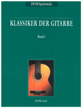 Klassiker der Gitarre, Band 1, Mittelstufe, Martin Rätz