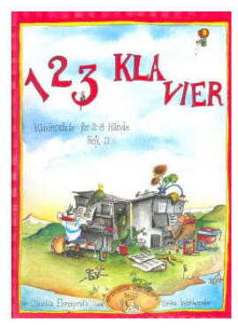 1,2,3, Klavier, Heft 2, Ulrike Wohlwender / Claudia Ehrenpreis