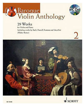 Baroque Violin Anthology, Band 2, inkl. CD