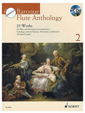 Baroque Flute Anthology, Band 2, inkl. CD