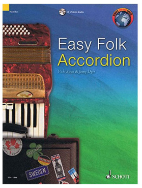 Easy Folk Accordion, inkl. CD, Jonny Dyer, Swan Vicki