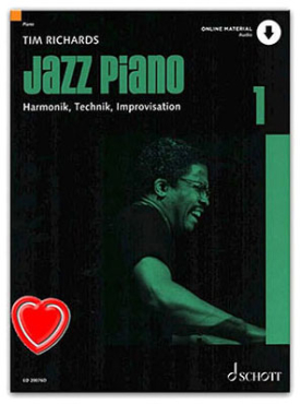 Jazz Piano 1, Tim Richards, inkl. Online Audio Material