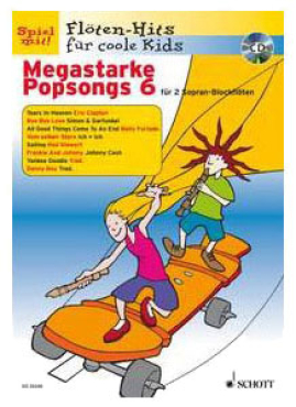 Megastarke Popsongs 6, inkl. CD