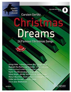 Schott Piano Lounge, Christmas Dreams, Carsten Gerlitz, inkl. Online Audio Material