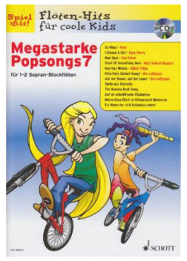 Megastarke Popsongs 7, inkl. CD