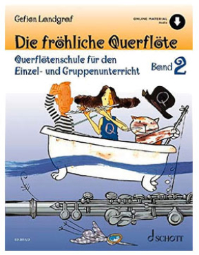 Die fröhliche Querflöte, Band 2, Gefion Landgraf, Online Audio Material