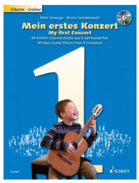 Mein erstes Konzert 1, Gitarre, Peter Ansorge u. Bruno Szordikowski, inkl. CD