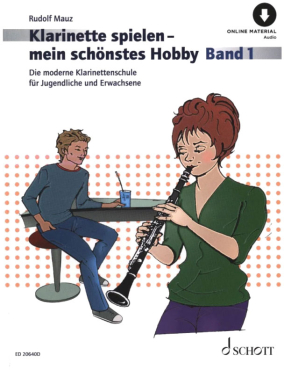 Klarinette spielen, mein schönstes Hobby, Band 1, inkl. Online Audio Material, Rudolf Mauz