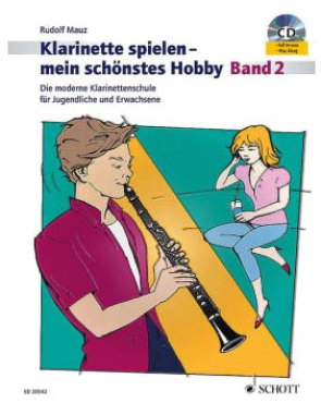 Klarinette spielen mein schönstes Hobby, Band 2, Rudolf Mauz inkl. CD