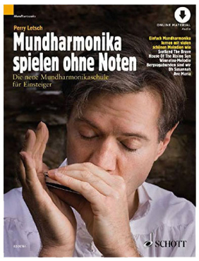 Mundharmonika spielen ohne Noten, Perry Letsch, inkl. Onlineaudio