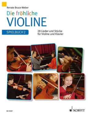 Die fröhliche Violine, Spielbuch 2, Renate Bruce-Weber