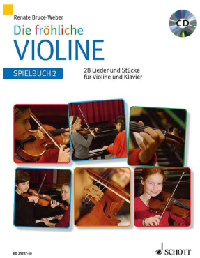 Die fröhliche Violine, Spielbuch 2, Renate Bruce-Weber, inkl. CD