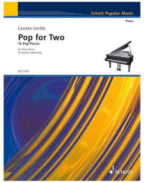 Pop for Two, 15 Pop Pieces, für Klavier vierhändig, Jürgen Moser