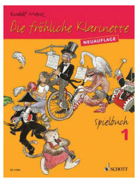 Die fröhliche Klarinette, Spielbuch, Band 1, Rudolf Mauz, Neuauflage