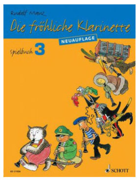 Die fröhliche Klarinette, Spielbuch, Band 3, Rudolf Mauz, Neuauflage