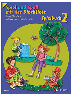 Spiel und Spaß mit der Blockflöte (sopr.), Spielbuch 2, Engel / Heyes