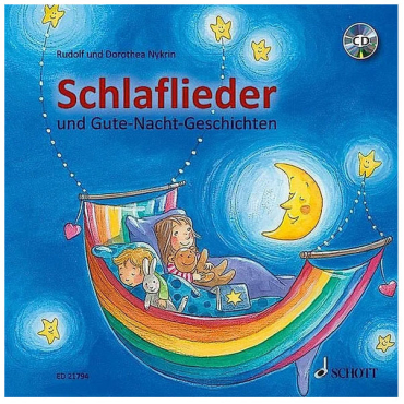 Schlaflieder und gute Nacht Geschichten, inkl. CD, Nykrin Dorothea und Rudolf