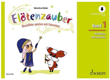 Flötenzauber, Band 1,Blockflöte spielen mit Valentina, inkl. Online Audio Material, Valentina Reider