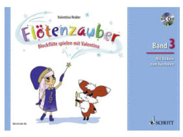 Flötenzauber, Valentina Reider, Band 3, inkl. CD