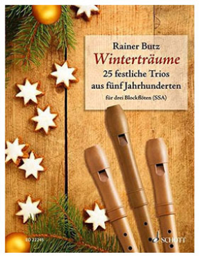 Winterträume, Rainer Butz, 3 Blockflöten