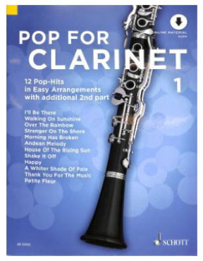 Pop for Clarinet 1, inkl. Online Audio Material