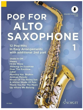 Pop for Alto Saxophone 1, inkl. Online Audio Material