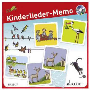 Kinderlieder-Memo, für 2 - 8 Spieler ab 3 Jahren