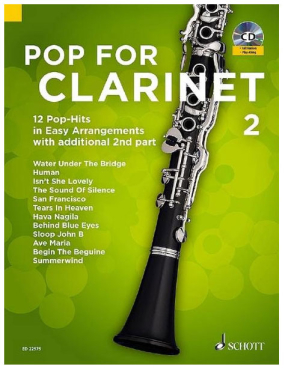 Pop for Clarinet 2, inkl. Online Audio Material