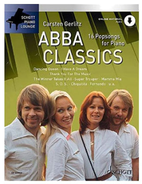 Schott Piano Lounge, Abba Classics, inkl. Online Audio Material