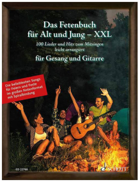 Das Fetenbuch XXL für Alt und Jung für Gesang und Gitarre