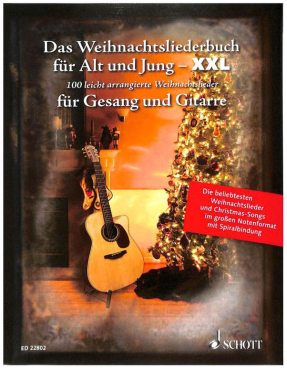 Das Weihnachtsliederbuch für Alt und Jung, XXL, Gesang und Gitarre 