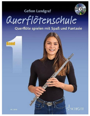 Querflötenschule, Band 1, Gefion Landgraf, inkl. CD