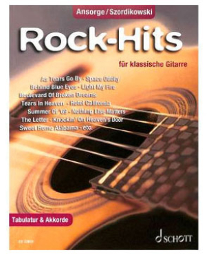 Rock-Hits für klassische Gitarre, Peter Ansorge, Bruno Szordikowski